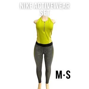 Nike Women’s Workout Set – Medium Tank + Small Nike Pro Leggings